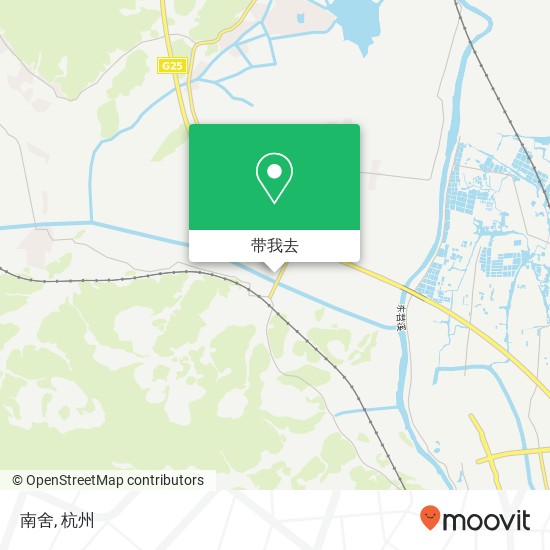 南舍地图