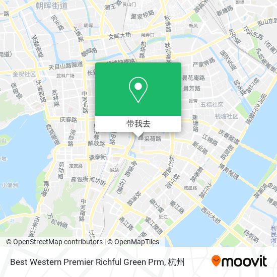 Best Western Premier Richful Green Prm地图