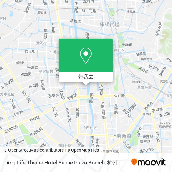 Acg Life Theme Hotel Yunhe Plaza Branch地图