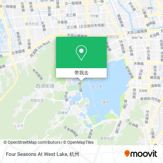 Four Seasons At West Lake地图