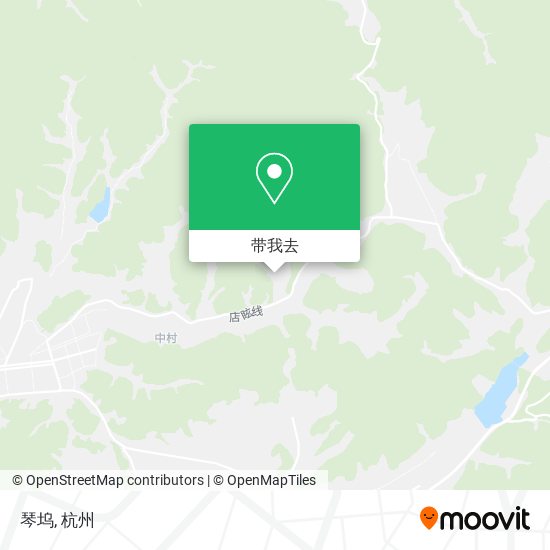 琴坞地图
