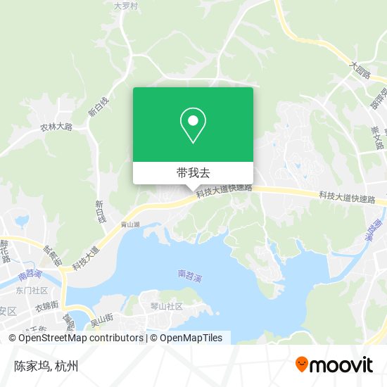陈家坞地图