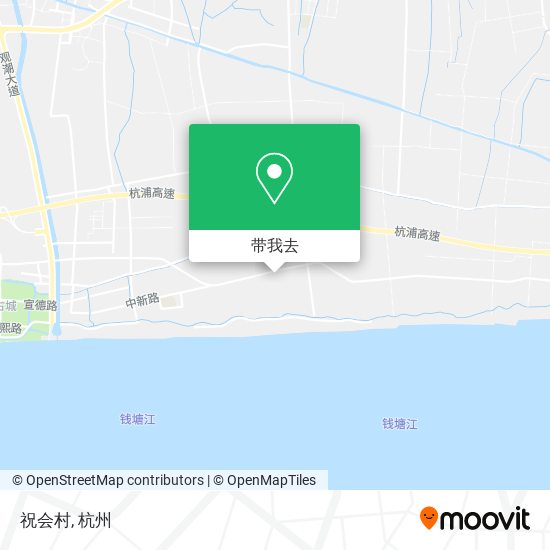 祝会村地图