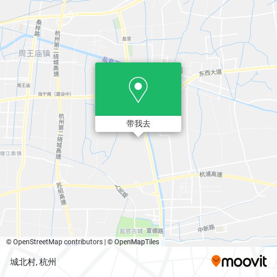 城北村地图