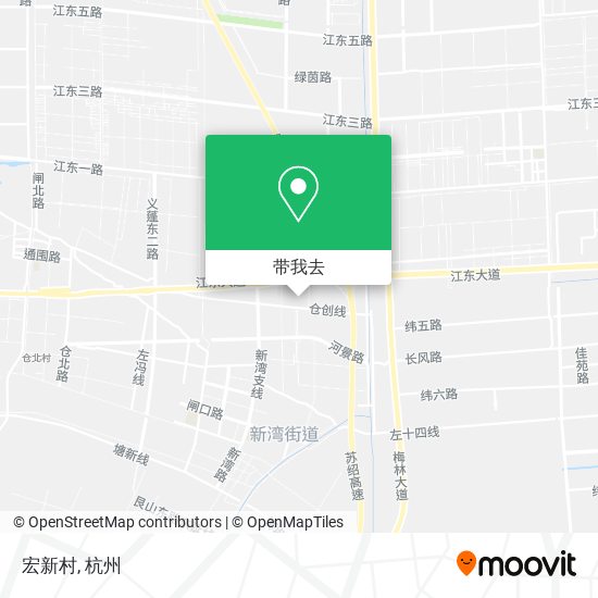 宏新村地图
