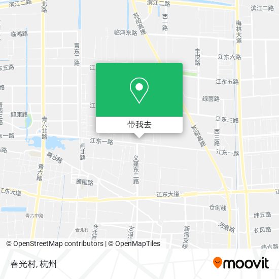 春光村地图