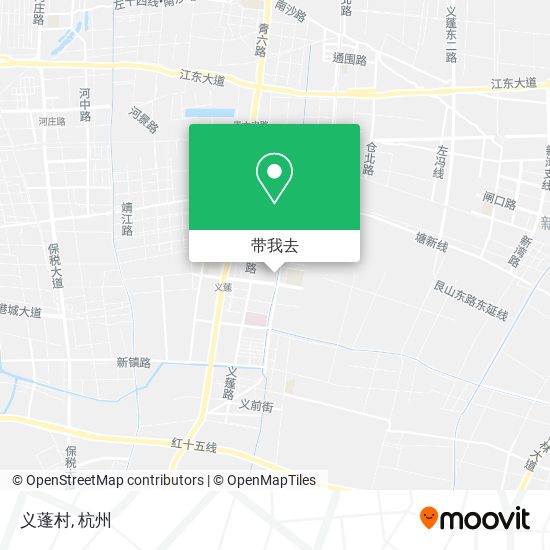 义蓬村地图