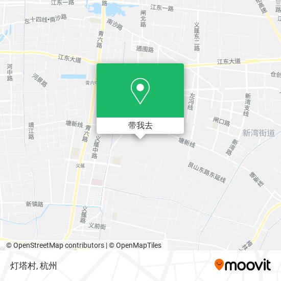 灯塔村地图