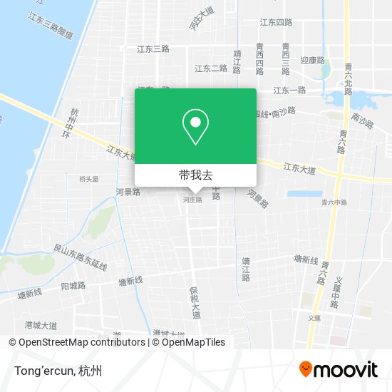 Tong’ercun地图