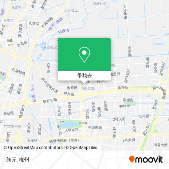 新元地图