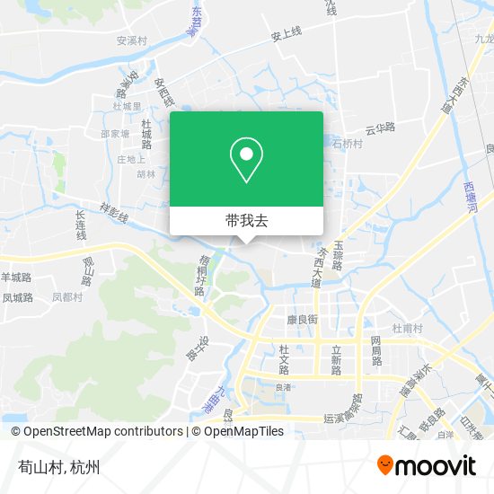 荀山村地图