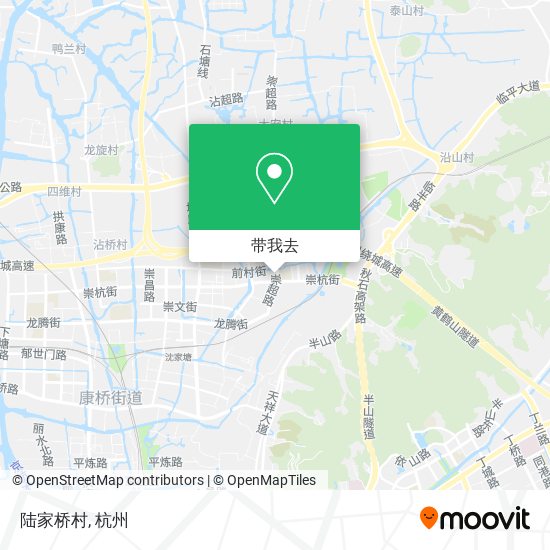 陆家桥村地图