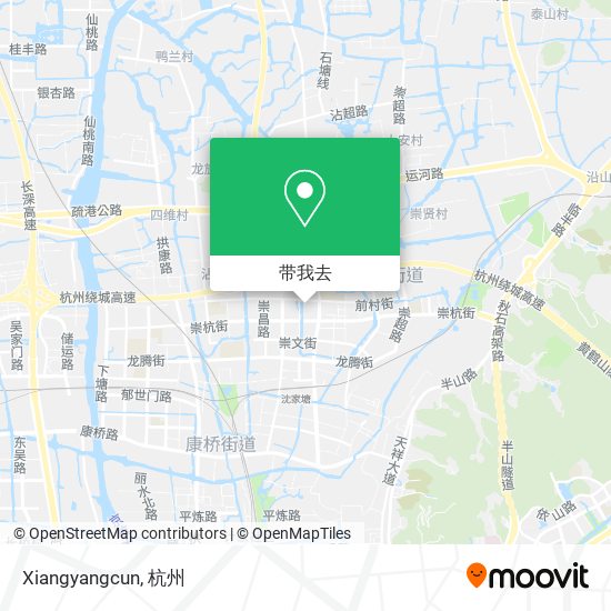 Xiangyangcun地图