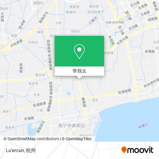 Lu’ercun地图