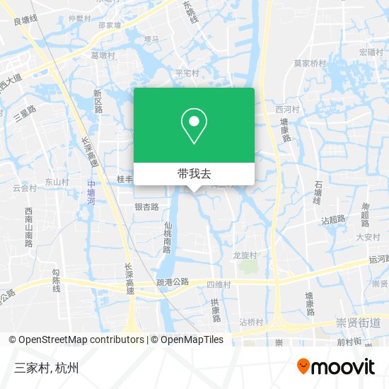 三家村地图