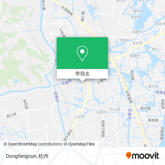 Dongfengcun地图