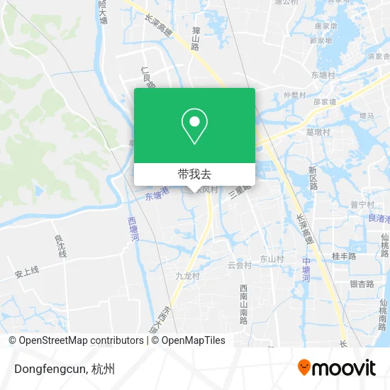 Dongfengcun地图