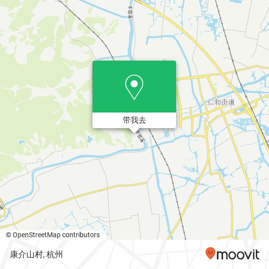 康介山村地图