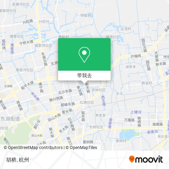 胡桥地图