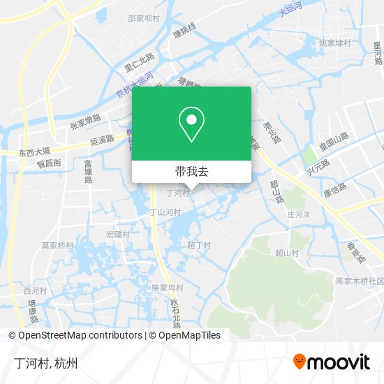 丁河村地图