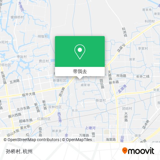 孙桥村地图