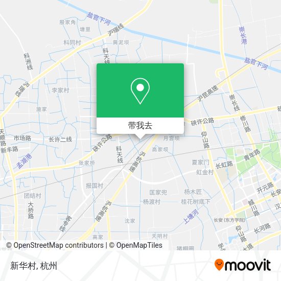 新华村地图