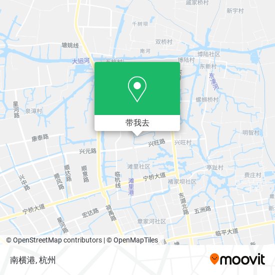 南横港地图