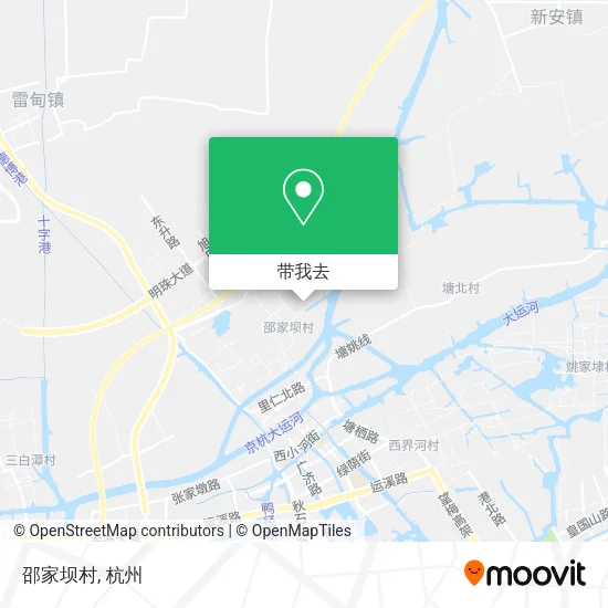 邵家坝村地图