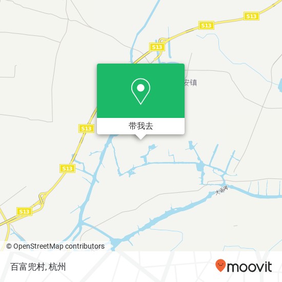 百富兜村地图