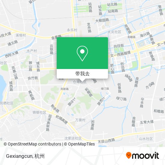 Gexiangcun地图