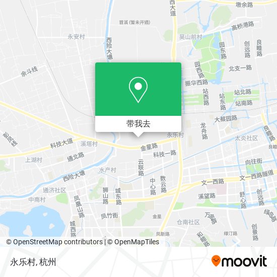 永乐村地图