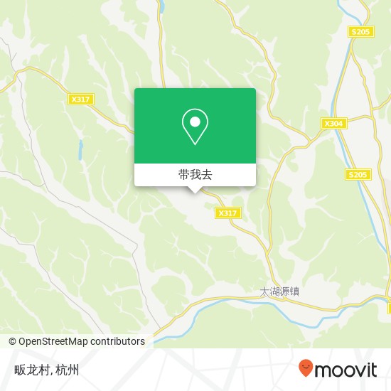畈龙村地图