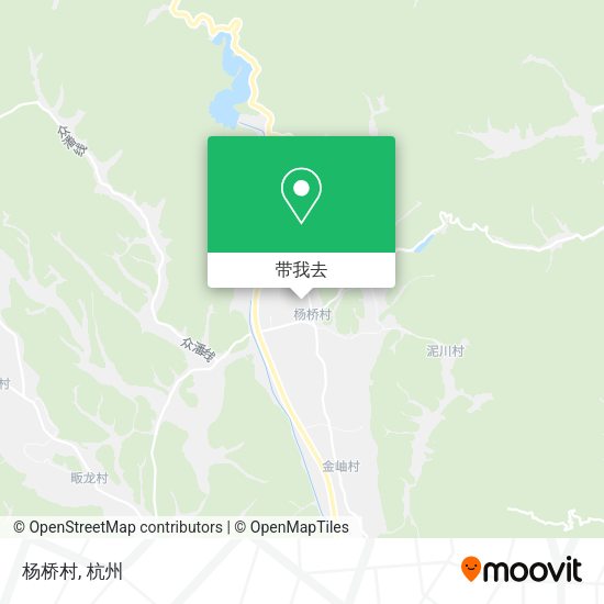 杨桥村地图