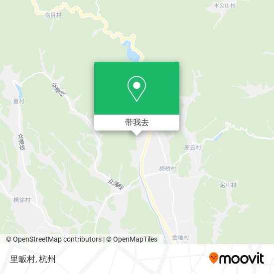 里畈村地图