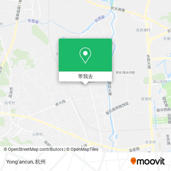 Yong’ancun地图
