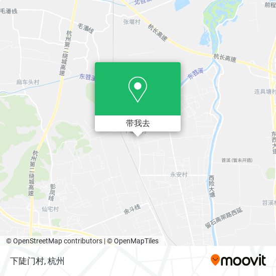 下陡门村地图