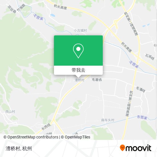 漕桥村地图