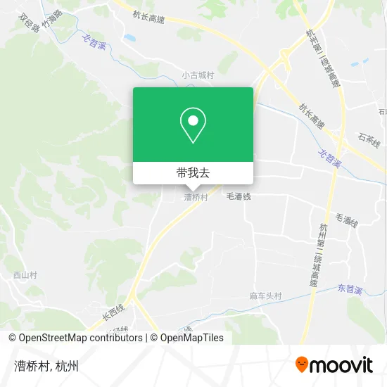 漕桥村地图