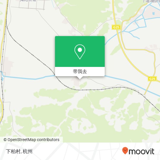 下柏村地图