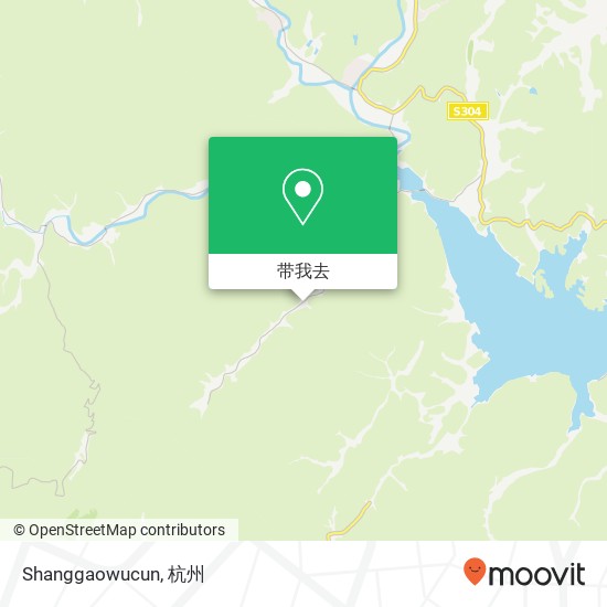 Shanggaowucun地图