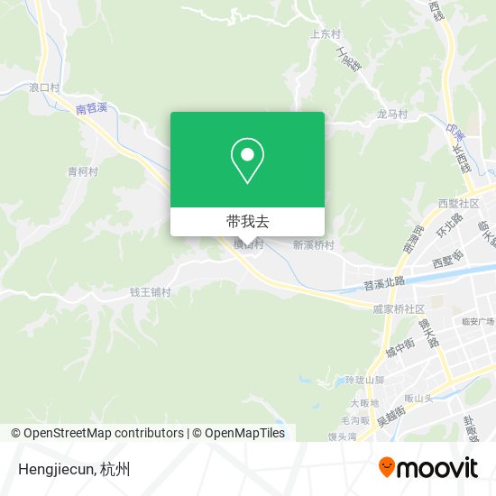 Hengjiecun地图