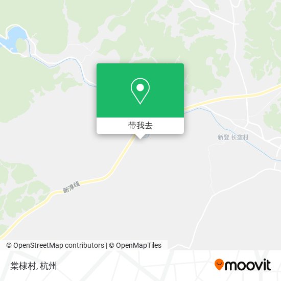 棠棣村地图