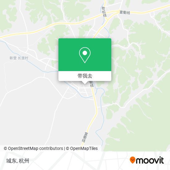 城东地图