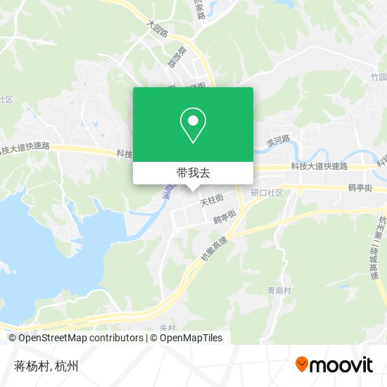 蒋杨村地图