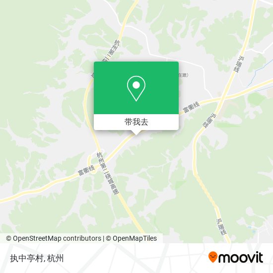执中亭村地图