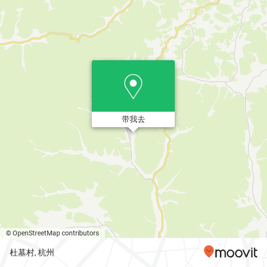 杜墓村地图