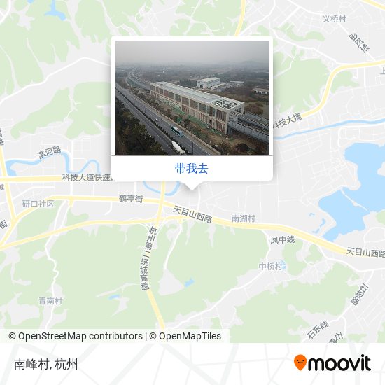 南峰村地图