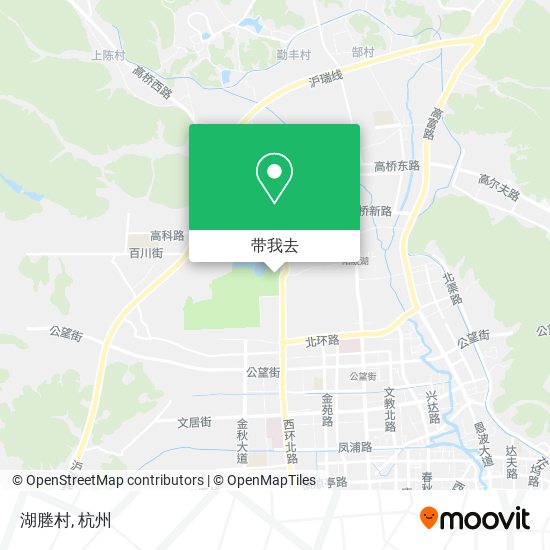 湖塍村地图