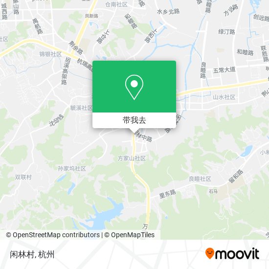 闲林村地图