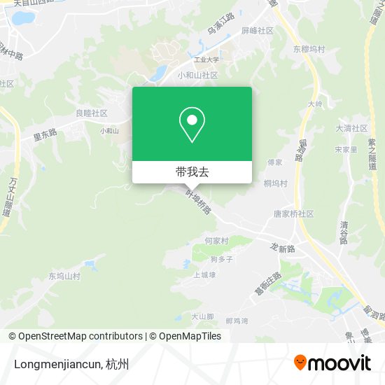 Longmenjiancun地图
